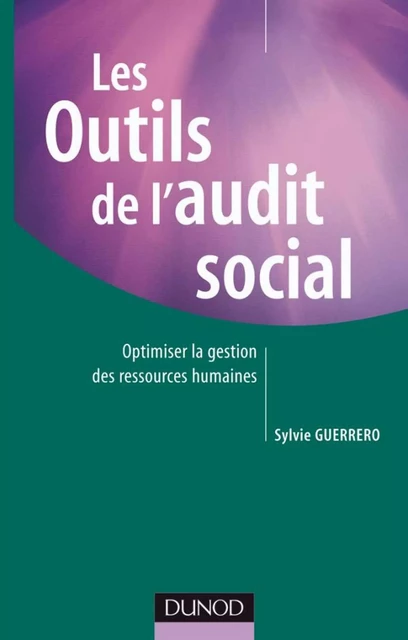 Les outils de l'audit social - Sylvie Guerrero - Dunod