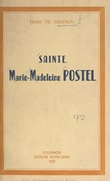 Sainte Marie-Madeleine Postel