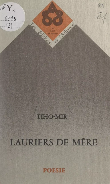 Lauriers de mère -  Tiho-Mir - FeniXX réédition numérique