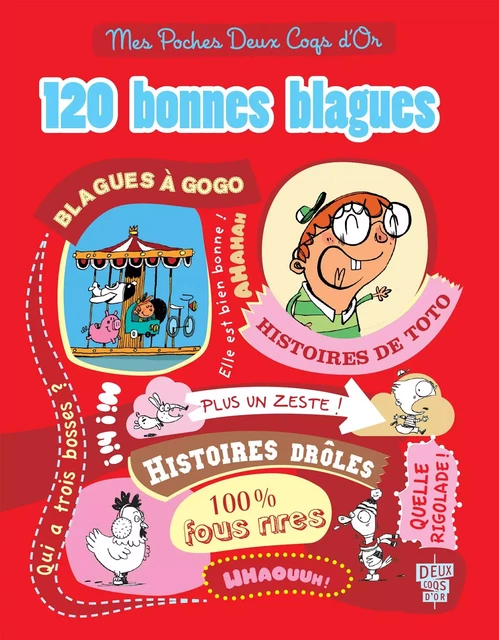 120 bonnes blagues -  Collectif - Deux Coqs d'Or