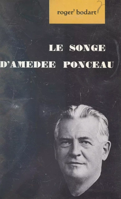 Le songe d'Amédée Ponceau - Roger Bodart - FeniXX réédition numérique