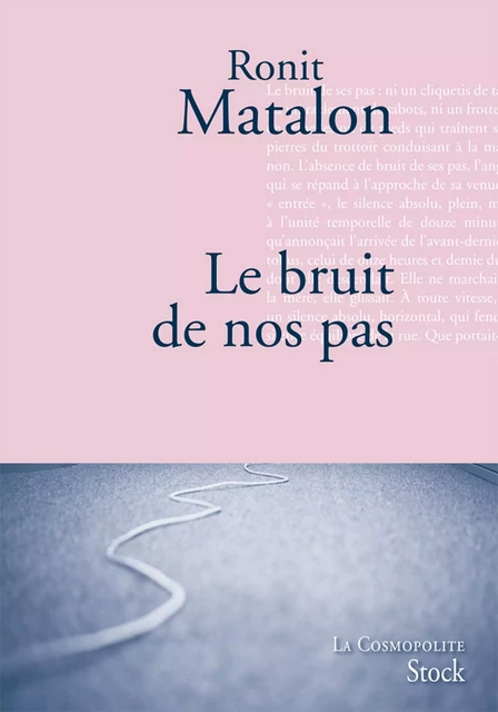 Le bruit de nos pas - Ronit Matalon - Stock