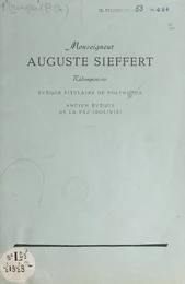 Monseigneur Auguste Sieffert