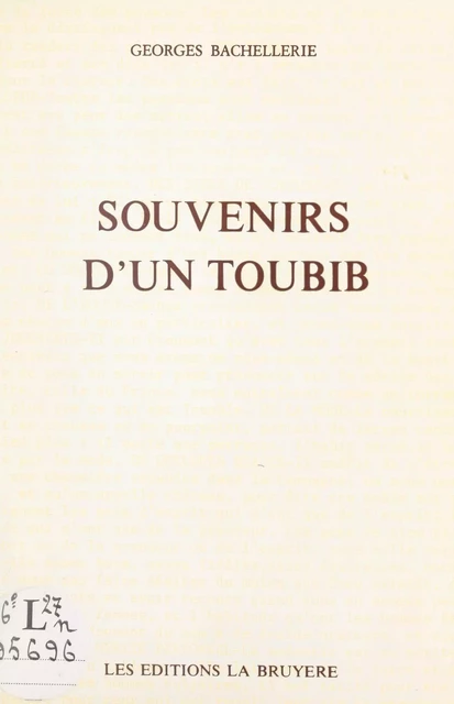 Souvenirs d'un toubib - Georges Bachellerie - FeniXX réédition numérique