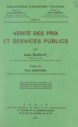 Vérité des prix et services publics