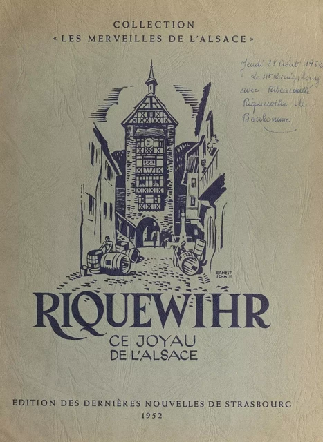 Riquewihr - Paul Sorg - FeniXX réédition numérique