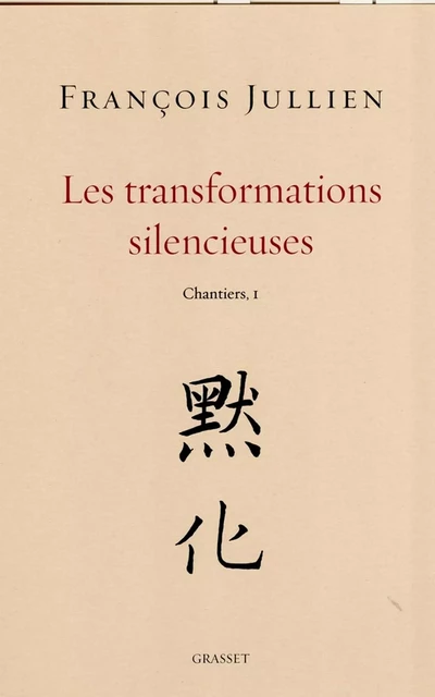 Les transformations silencieuses - François Jullien - Grasset