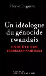 Un idéologue du génocide rwandais