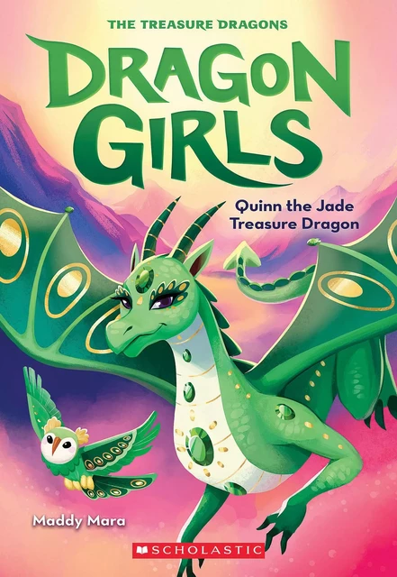 Quinn the Jade Treasure Dragon (Dragon Girls #6) - Maddy Mara - Scholastic Inc.