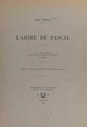 L'abîme de Pascal