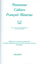 Nouveaux cahiers François Mauriac N°16