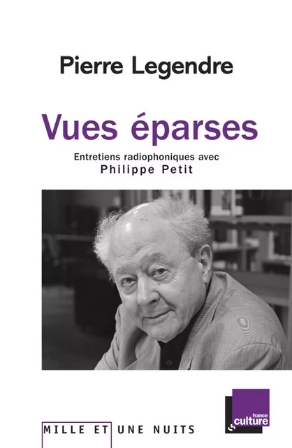 Vues éparses. Entretiens radiophoniques avec Philippe Petit - Philippe Petit, Pierre Legendre - Fayard/Mille et une nuits