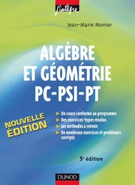 Algèbre et Géométrie PC-PSI-PT - 5e éd.