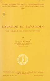 Lavande et lavandin