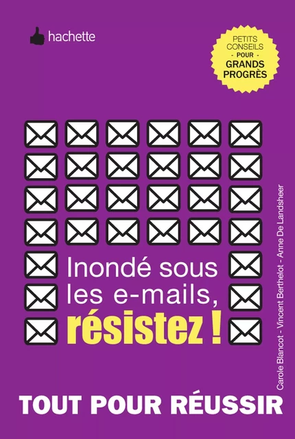 Inondé sous les e-mails, résistez ! - Carole Blancot, Vincent Berthelot, Anne De Landsheer - Hachette Pratique