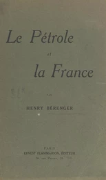 Le pétrole et la France