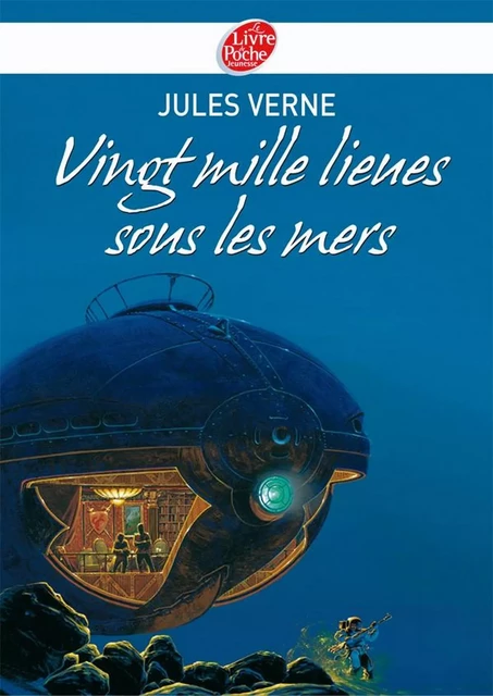 Vingt mille lieues sous les mers - Texte abrégé - Jules Verne - Livre de Poche Jeunesse