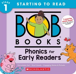 Bob Books - Phonics for Early Readers | Phonics, Ages 4 and up, Kindergarten (Stage 1: Starting to Read)