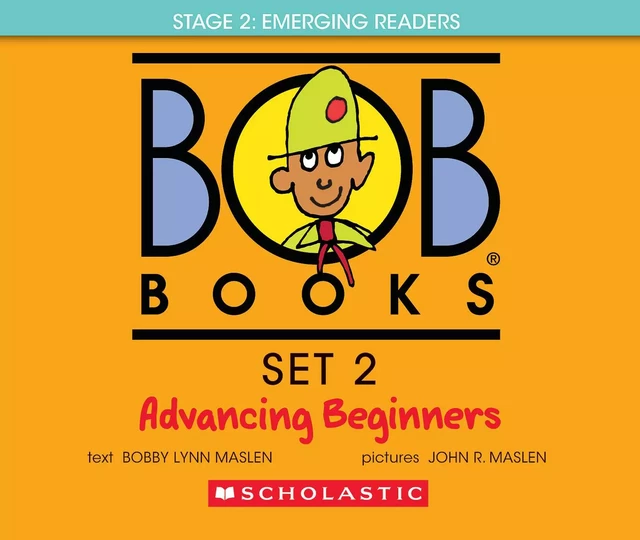 Bob Books - Advancing Beginners | Phonics, Ages 4 and up, Kindergarten (Stage 2: Emerging Reader) - Bobby Lynn Maslen - Scholastic Inc.