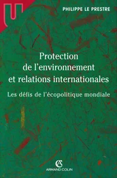 Protection de l'environnement et relations internationales