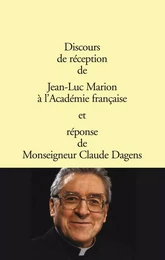 Discours de réception à l'Académie française