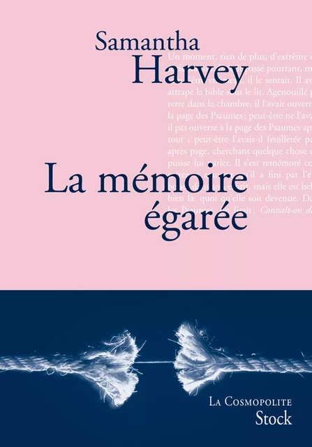 La mémoire égarée - Samantha Harvey - Stock