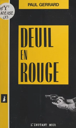 Deuil en rouge - Jean Sabran - FeniXX réédition numérique