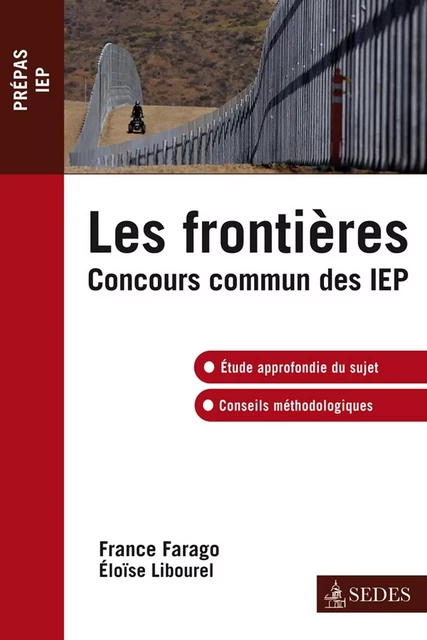 Les frontières - France Farago, Eloïse Libourel - Editions Sedes