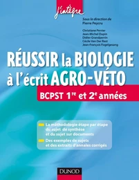 Réussir la Biologie à l'écrit Agro-Veto