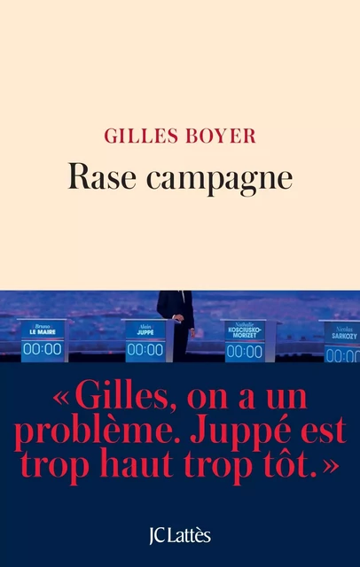 Rase campagne - Gilles Boyer - JC Lattès