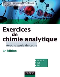 Exercices de Chimie analytique - 3e éd.