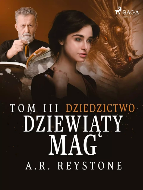 Dziewiąty Mag. Dziedzictwo. Tom 3 - A.R. Reystone - Saga Egmont International