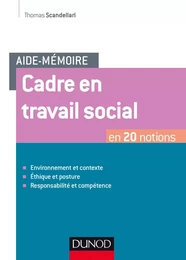 Aide-mémoire - Cadre en travail social