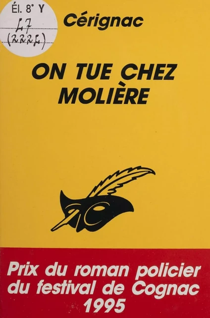 On tue chez Molière - Dominique de Cérignac - Éditions Du Masque (réédition numérique FeniXX)