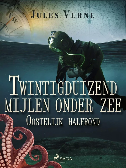 Twintigduizend mijlen onder zee - Oostelijk halfrond - Jules Verne - Saga Egmont International