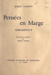 Impromptus (2). Pensées en marge