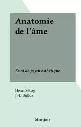 Anatomie de l'âme