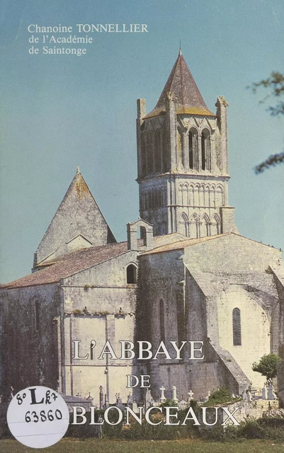 L'abbaye de Sablonceaux - Paul Tonnellier - FeniXX réédition numérique