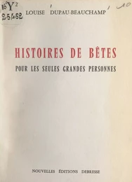 Histoires de bêtes