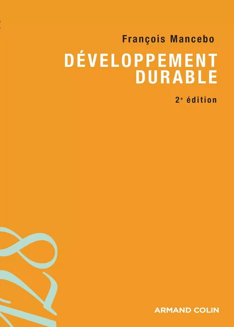 Développement durable - François Mancebo - Armand Colin