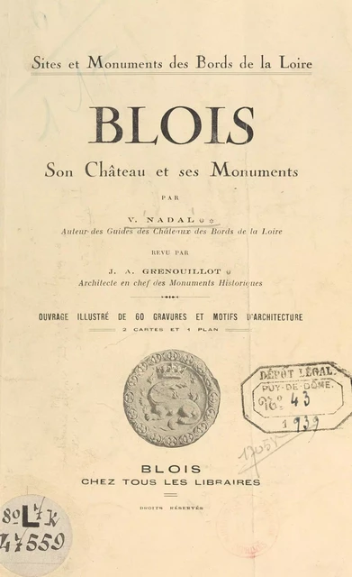 Blois - V. Nadal - FeniXX réédition numérique