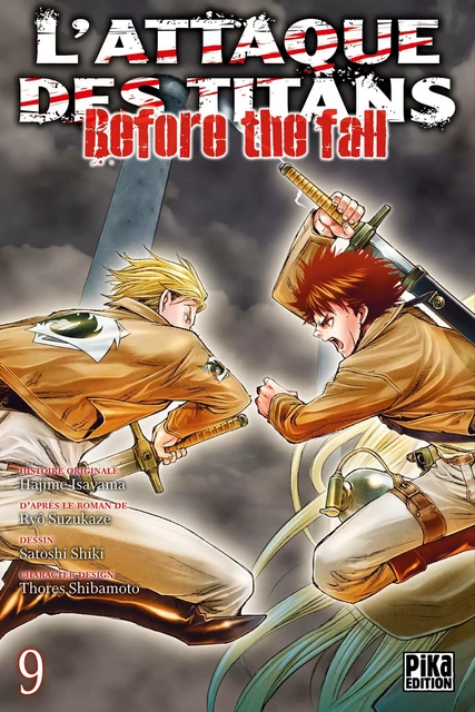 L'Attaque des Titans - Before the Fall T09 -  - Pika