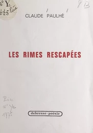 Les rimes rescapées