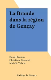 La Brande dans la région de Gençay