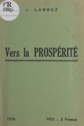 Vers la prospérité