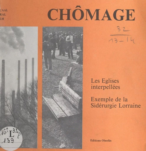 Chômage -  ECAAL,  ERAL,  FLM - FeniXX réédition numérique