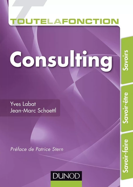 Toute la fonction Consulting - Yves Labat, Jean- Marc Schoettl - Dunod