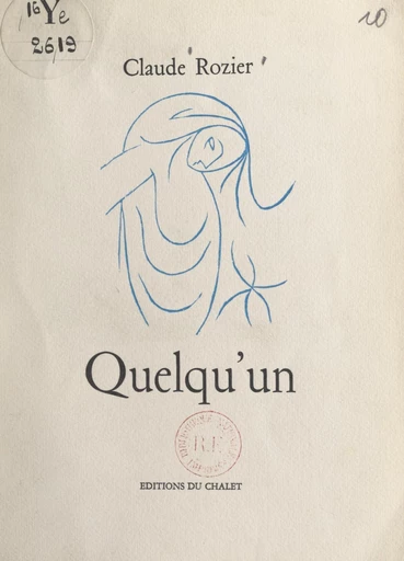 Quelqu'un - Claude Rozier - FeniXX réédition numérique