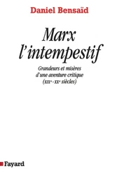 Marx l'intempestif