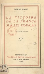 La victoire de la France sur les Français